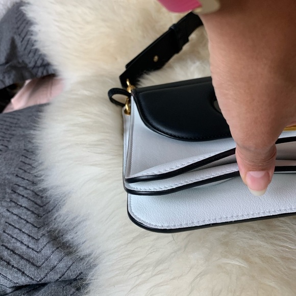 JW Anderson Medium Black White Pierce Shoulder Bag - Picture 10 of 14